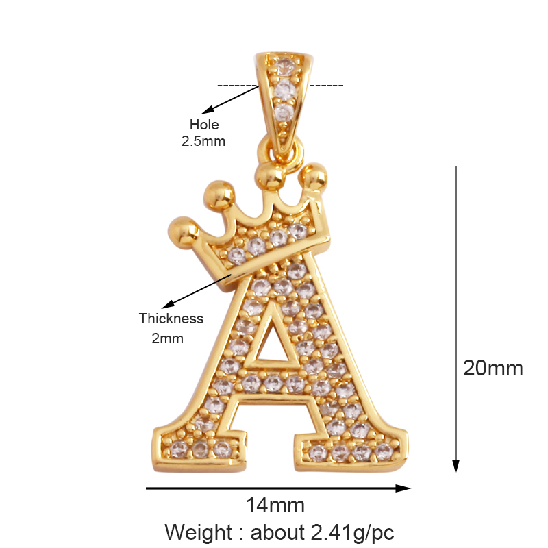 แฟชั่นประณีต18K ชุบทองเต็มรูปม - Initial Letter Necklace 18K Gold บทวิจารณ์และราคา