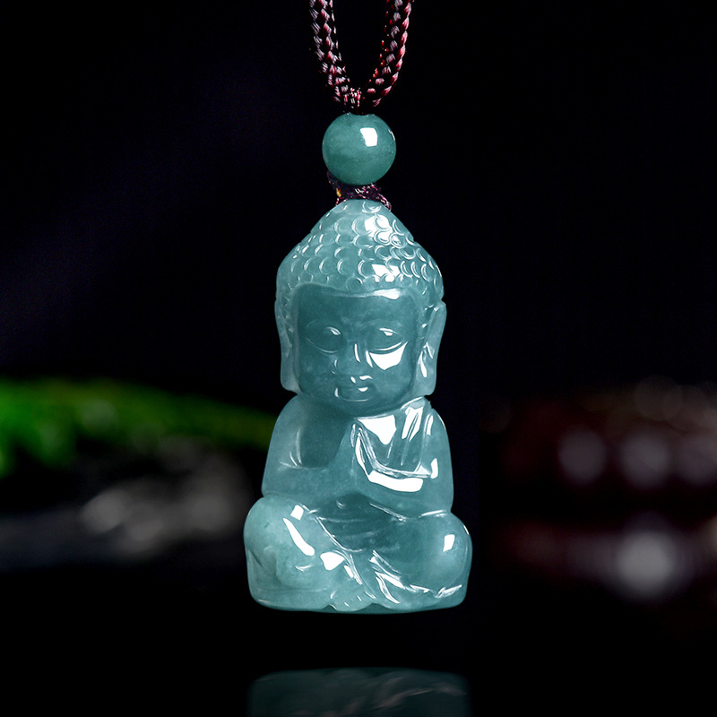 จี้สร้อยคอพระพุทธรูปแกะสลักจาก - Necklaces บทวิจารณ์และราคา