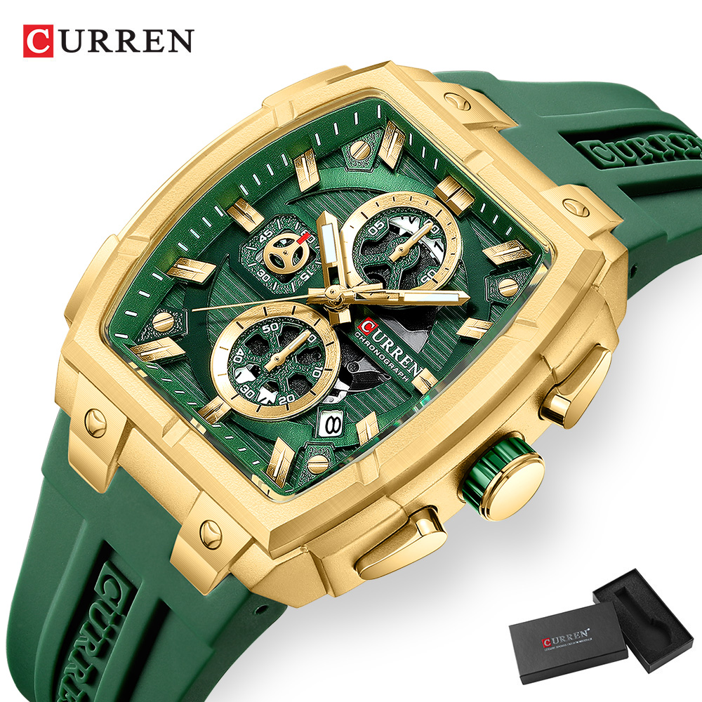 CURREN นาฬิกาวินเทจสุดหรูสำหรั - Watch Accessories บทวิจารณ์และราคา