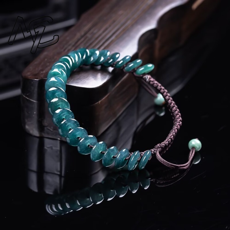 สร้อยข้อมือลูกปัดอะบาคัสสีน้ำเ - Bracelets บทวิจารณ์และราคา