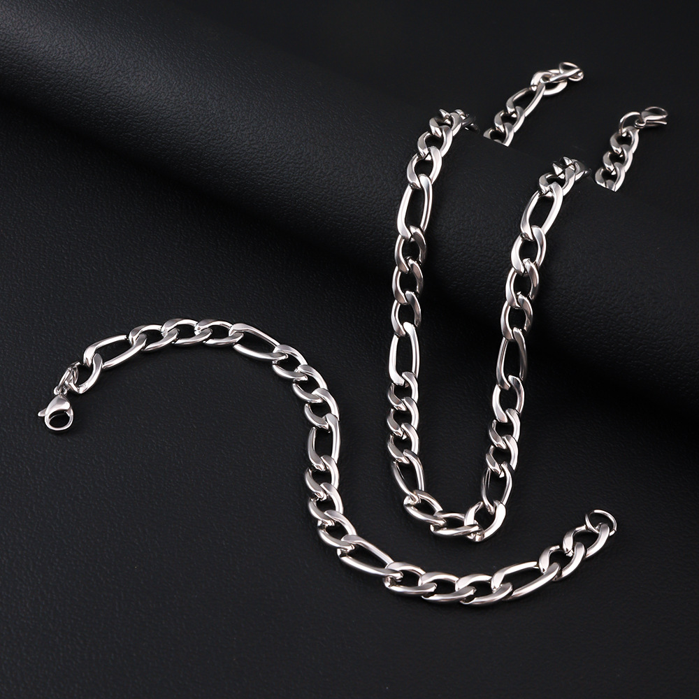 HNSP 316L สแตนเลส Figaro สําหร - Cuban Link Chain 12Mm บทวิจารณ์และราคา